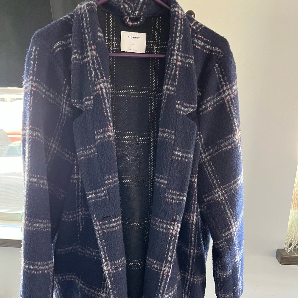 Old Navy ladies button up jacket, size XL